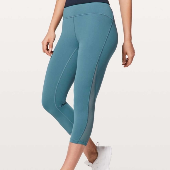 lululemon athletica Pants - Lululemon Train Times Crop Leggings